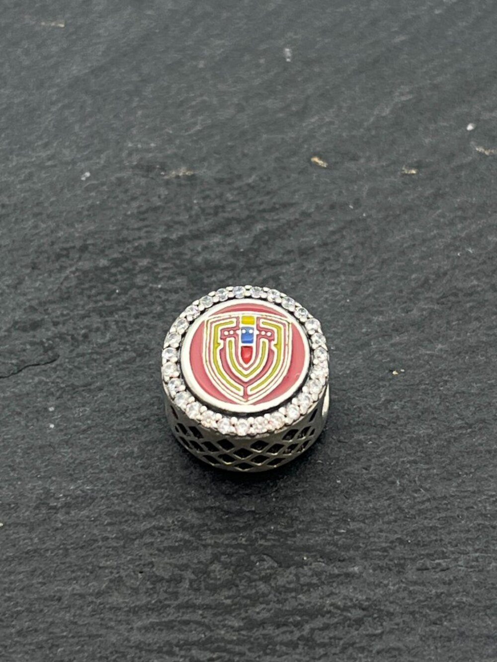 Pandora Mano Tengo Fe Bead Charm Sterling Silver Jewelry
